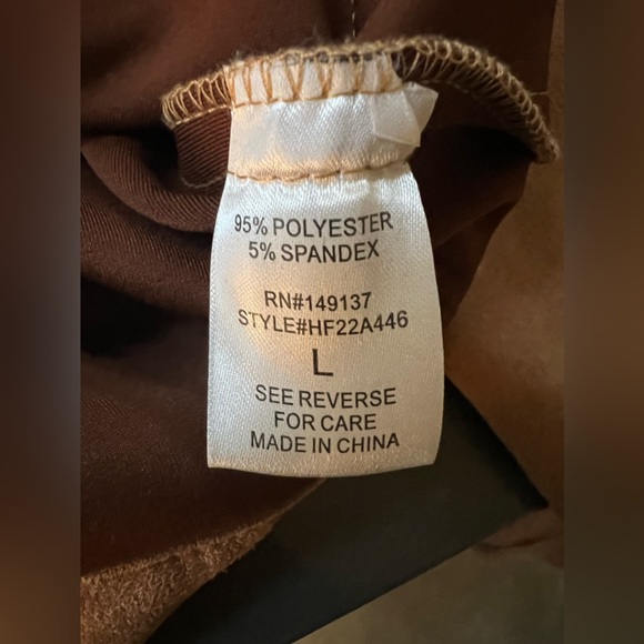 Carly Jean Los Angeles Brennan Jacket, Camel Large - Picture 5 of 6